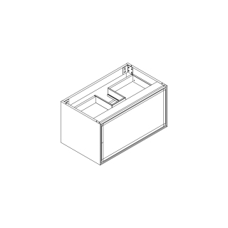 Waschtischmöbel Alternaelena plus, Breite 75,7 cmHöhe 40 cmTiefe 44,6 cm