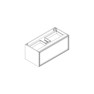 Waschtischmöbel Alternaelena plus, Breite 95,7 cmHöhe 40 cmTiefe 44,6 cm