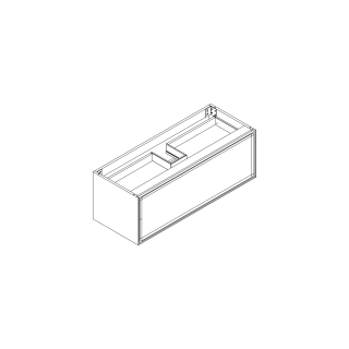 Waschtischmöbel Alternaelena plus, Breite 115,7 cmHöhe 40 cmTiefe 44,6 cm