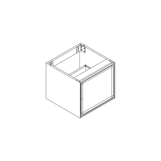 Waschtischmöbel Alternaelena plus, Breite 45,7 cmHöhe 40 cmTiefe 44,6 cm