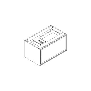 Waschtischmöbel Alternaelena plus, Breite 75,7 cmHöhe 40 cmTiefe 44,6 cm