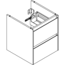 Waschtischmöbel Alterna zero sBreite 46,4 cm,...