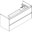 Waschtischmöbel Alterna zero sBreite 121,4 cm,...