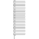 Badheizkörper ZehnderYucca AsymArme nach rechts600 W