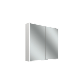 Spiegelschrank Alternaviso LED plus, AP, 45/45Breite 91,3 cm2 Doppelspiegeltüren