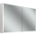 Spiegelschrank Alternaviso LED plus, AP, 50/50Breite 101,3 cm2 Doppelspiegeltüren
