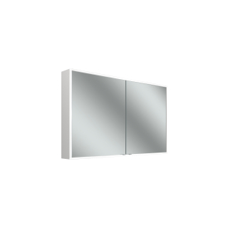 Spiegelschrank Alternaviso LED plus, AP, 60/60Breite 121,3 cm2 Doppelspiegeltüren