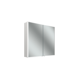 Spiegelschrank Alternaviso LED plus, UP, 45/45Breite 91,3 cm2 Doppelspiegeltüren