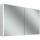 Spiegelschrank Alternaviso LED plus, UP, 50/50Breite 101,3 cm2 Doppelspiegeltüren