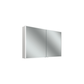 Spiegelschrank Alternaviso LED plus, UP, 65/65Breite 131,3 cm2 Doppelspiegeltüren