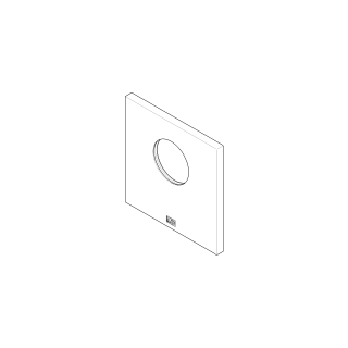 Rosette DornbrachtxTOOL, 120 x 120 x 8.5 mm(09 11 02 196-28)