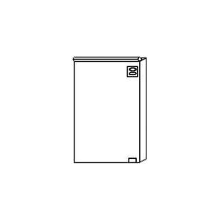 Spiegelschrank STARLIGHT 45 x 73,5 x 11/13,5 cm