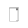 Spiegelschrank STARLIGHT 45 x 73,5 x 11/13,5 cm