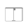 Spiegelschrank STARLIGHT 90 x 73,5 x 11/13,5 cm