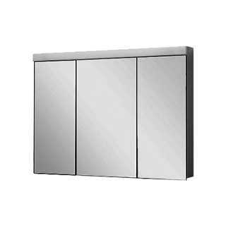 Spiegelschrank DUPLEX NEW LED 100 x 75,5 x 12,5 cm