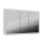 Spiegelschrank ILLUMINATO 130 x 71,5 x 12,5 cm