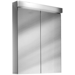 Spiegelschrank LOWLINE LOW 60/2/FL, Aluminiumprofil