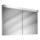 Spiegelschrank LOWLINE LOW 120/2/FL, Aluminiumprofil