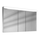 Spiegelschrank LOWLINE LOW 130/3/FL, Aluminiumprofil