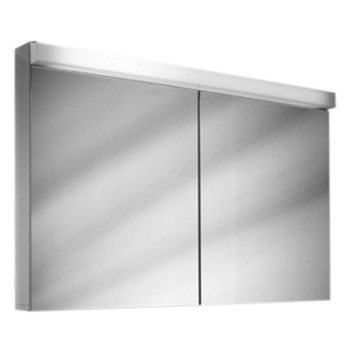 Spiegelschrank LOWLINE LOW 100/2/FL, Aluminiumprofil