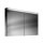 Spiegelschrank PATALINE LED PAT 120/2/LED, Aluminiumprofil