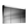 Spiegelschrank PATALINE LED PAT 130/3/GT/LED, Aluminium-