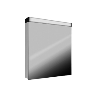 Spiegelschrank Belluna LED 60 x 75,5 x 12,5 cm, nur für