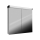Spiegelschrank Belluna LED 80 x 75,5 x 12,5 cm, nur für