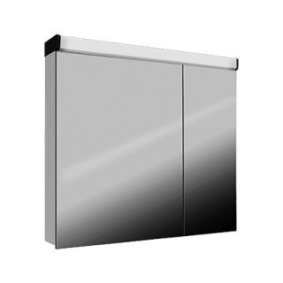 Spiegelschrank Belluna LED 90 x 75,5 x 12,5 cm, nur für