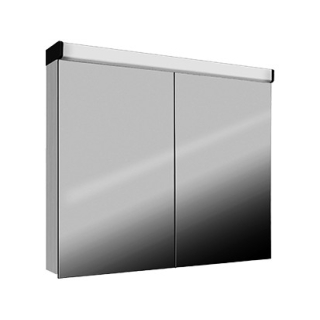 Spiegelschrank Belluna LED 100 x 75,5 x 12,5 cm, nur für