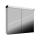 Spiegelschrank Belluna LED 100 x 75,5 x 12,5 cm, nur für