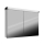 Spiegelschrank Belluna LED 120 x 75,5 x 12,5 cm, nur für